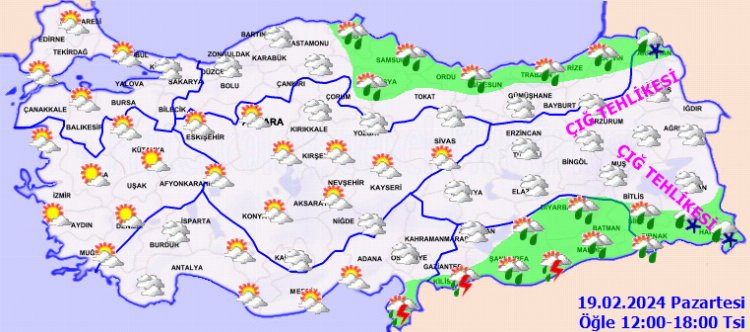 Yurtta bugün hava durumu nasıl olacak?