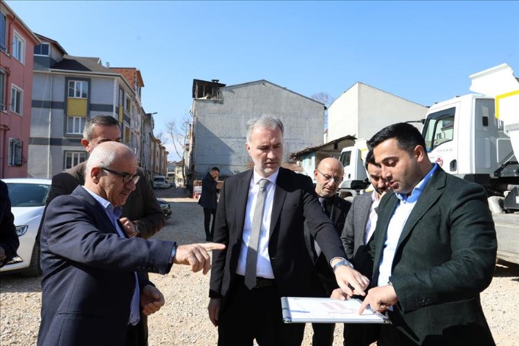 Bursa İnegöl’de atıl alanlar otoparka dönüşüyor