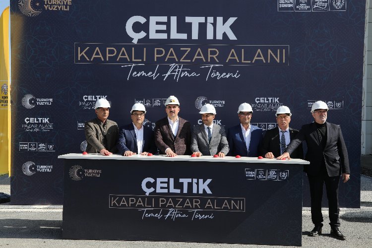 Konya’nın en büyük kapalı pazaryeri için ilk temel