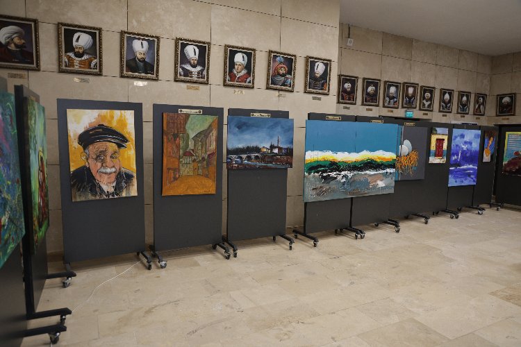 Kütahya’nın ilham olduğu eserler sergilendi