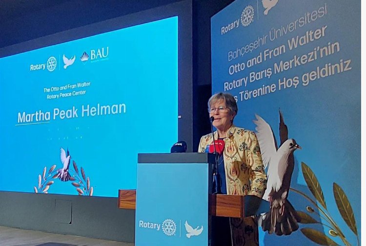 Rotary Barış Merkezi İstanbul’da açıldı