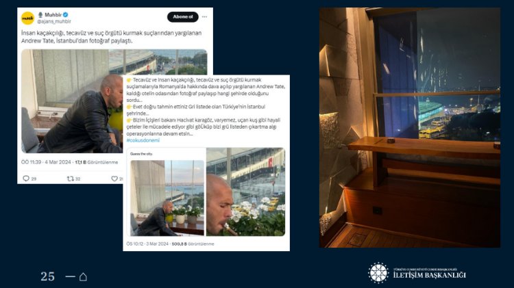 Andrew Tate iddialarına İletişim’den açıklama