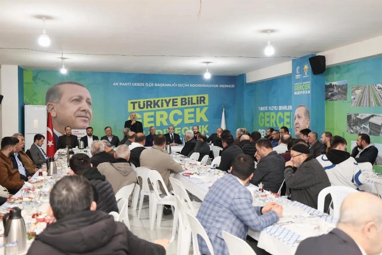 Başkan Adayı Büyükgöz taksicileri ağırladı