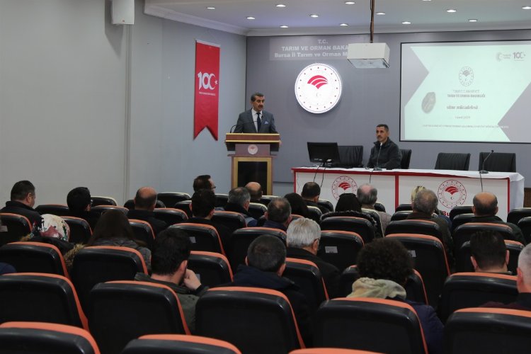 Bursa’da süne zararlısıyla mücadele eğitimi