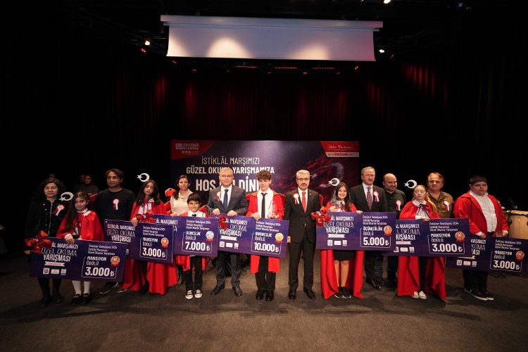 İstanbul Üsküdar’da marşımızı en güzel okuyanlar belirlendi