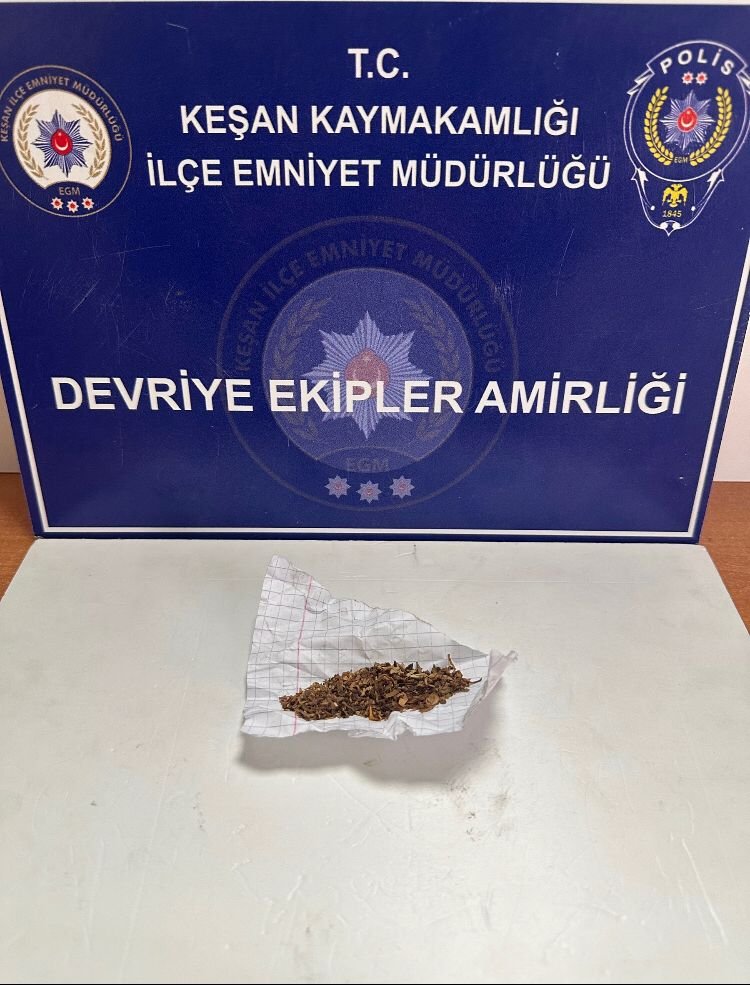 Keşan’da uyuşturucuya 3 günde 3 gözaltı!