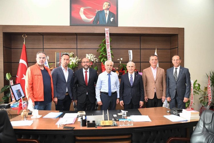 Hasan Akgün’den, Mehmet Özcan’a ziyaret