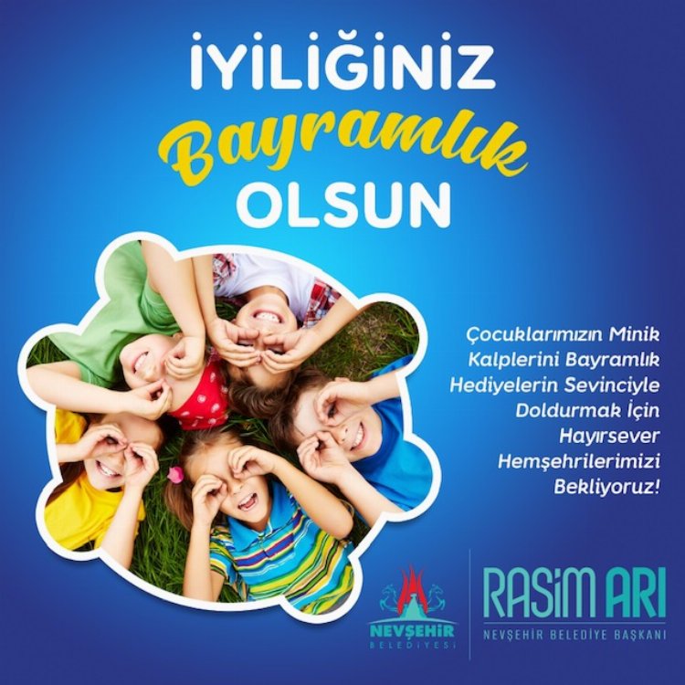 Nevşehir Belediyesi’nden çocuklar için kampanya