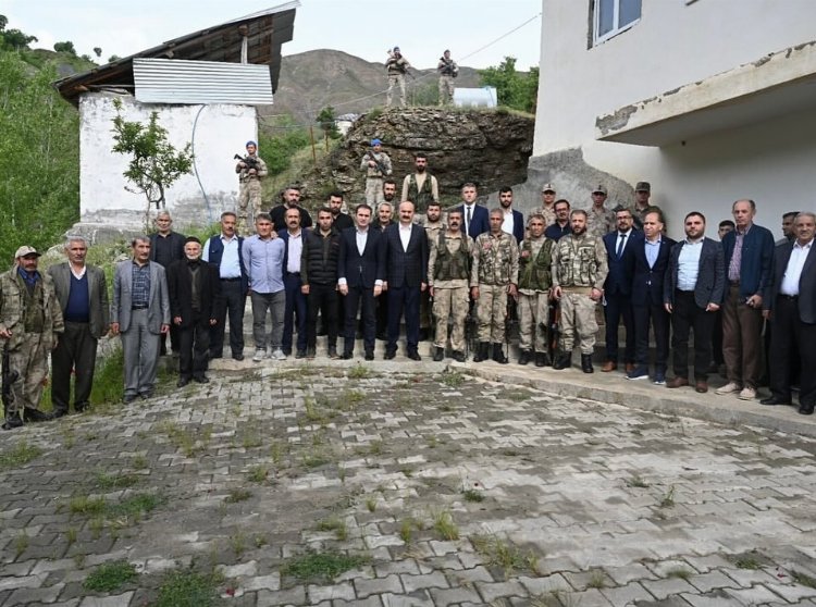 Batman’da Vali Canalp’tan Sason kırsalına ziyaret