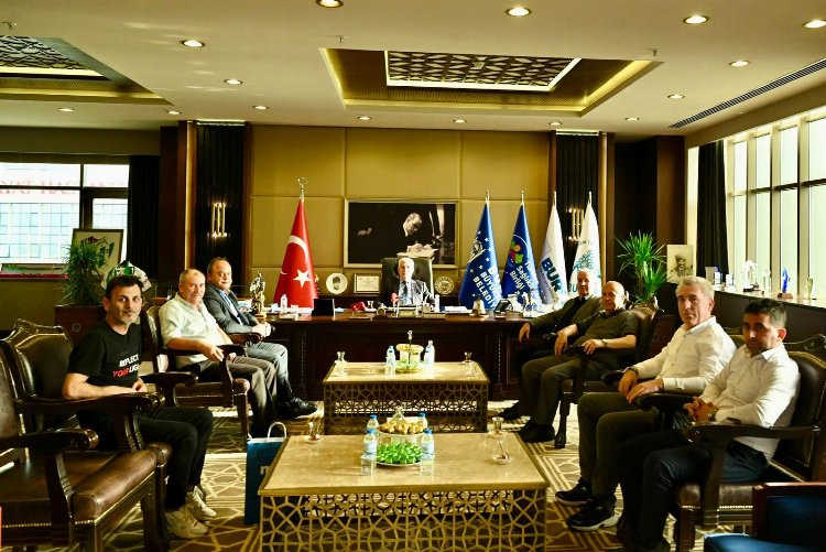 Bursa Bilecikliler Derneği’nden Başkan Bozbey’e ziyaret