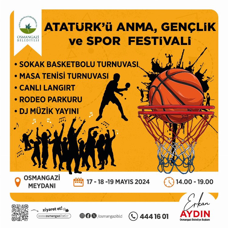 Bursa Osmangazi’de 19 Mayıs hazırlığı