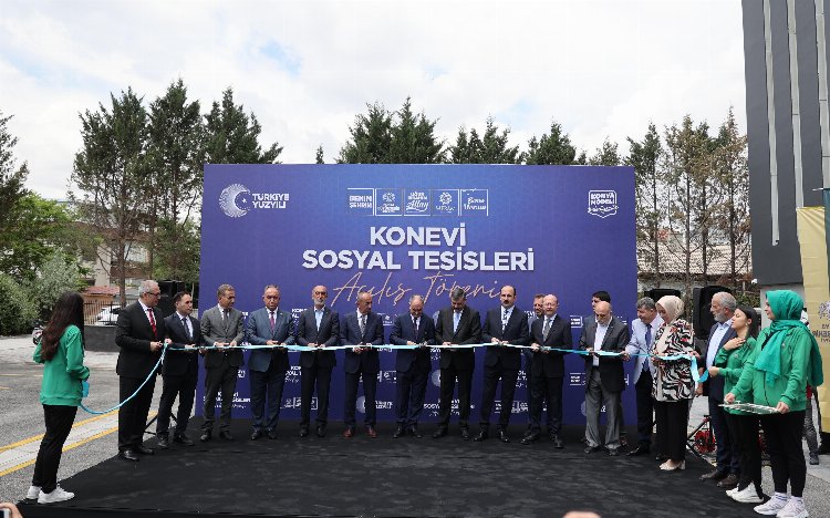 Konya’da ‘Konevi Sosyal Tesisleri’ hizmete girdi