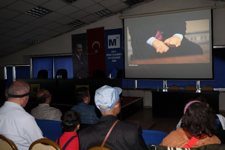 Konya’da sesli betimlemeli film etkinliği