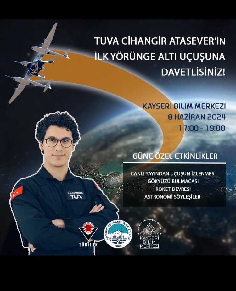 Kayseri Büyükşehir’le Uzay’a yolculuk
