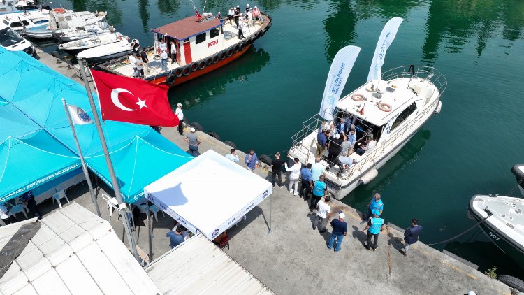 Kocaeli’de balıkçılığa yapay resif desteği… İlk resifler bırakıldı