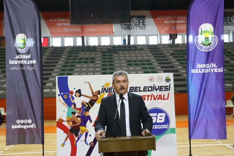 Spor festivalinde kupalar sahiplerini buldu